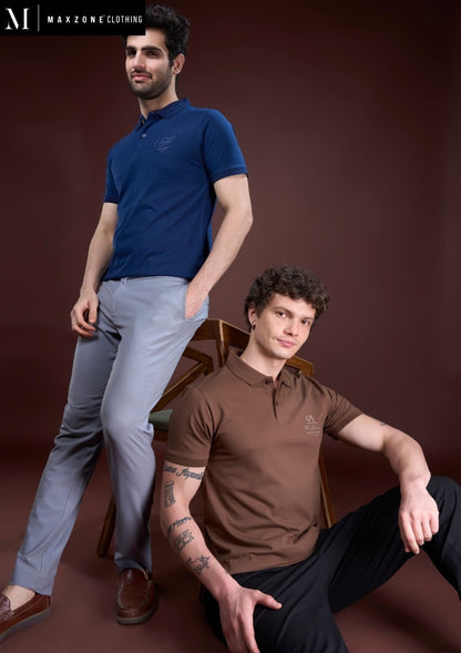 Iho M 12A Dn 2718 Maxzone Clothing Cotton Mens Tshirts Supplier Gujarat