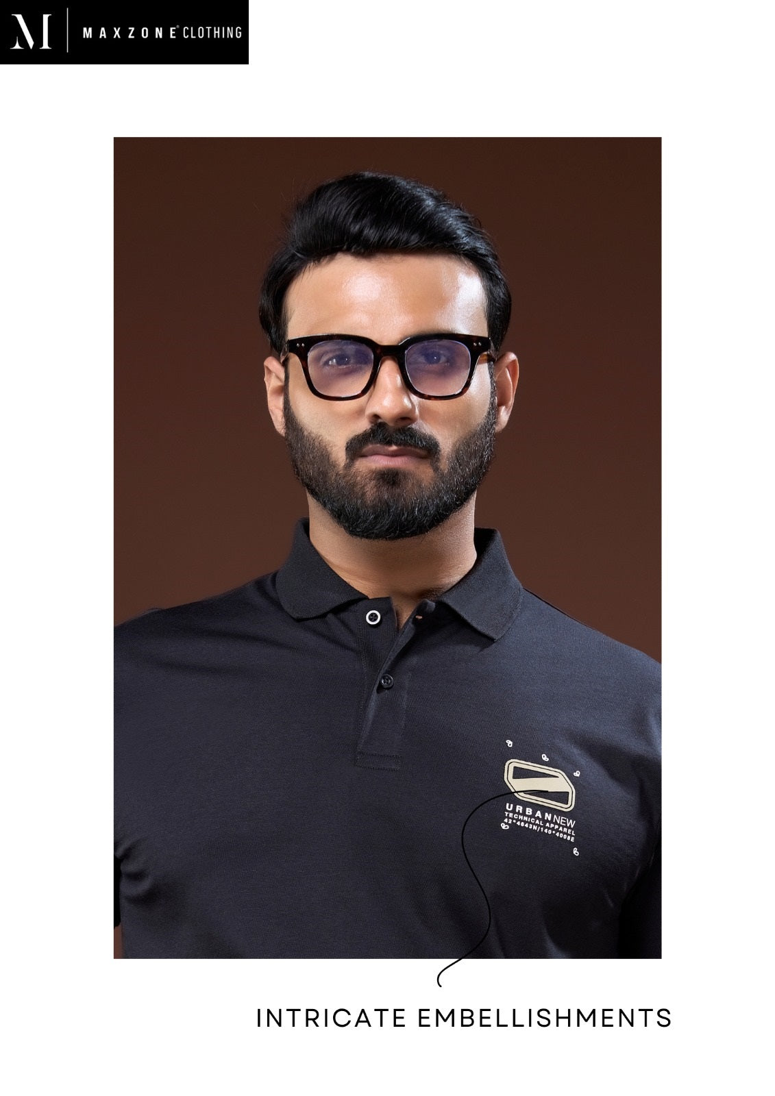 Iho M 12B Dn 2719 Maxzone Clothing Cotton Mens Tshirts Manufacturer Ahmedabad