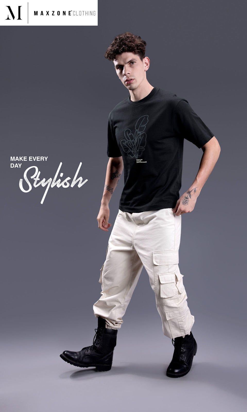 Iho M 22 Dn 2747 Maxzone Clothing Cotton Looper Mens Tshirts Supplier
