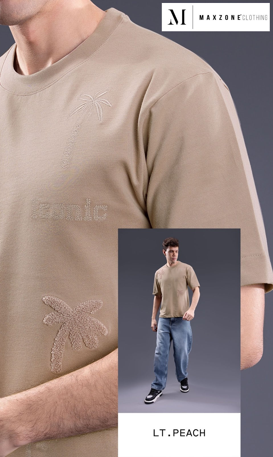 Iho M 22 Dn 2747 Maxzone Clothing Cotton Looper Mens Tshirts Supplier