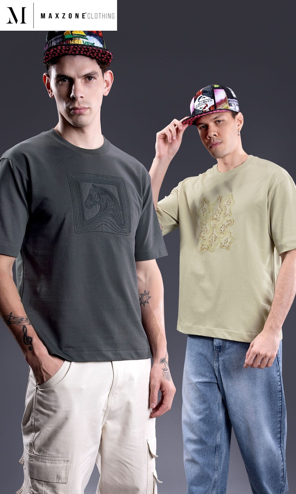 Iho M 22 Dn 2747 Maxzone Clothing Cotton Looper Mens Tshirts Supplier