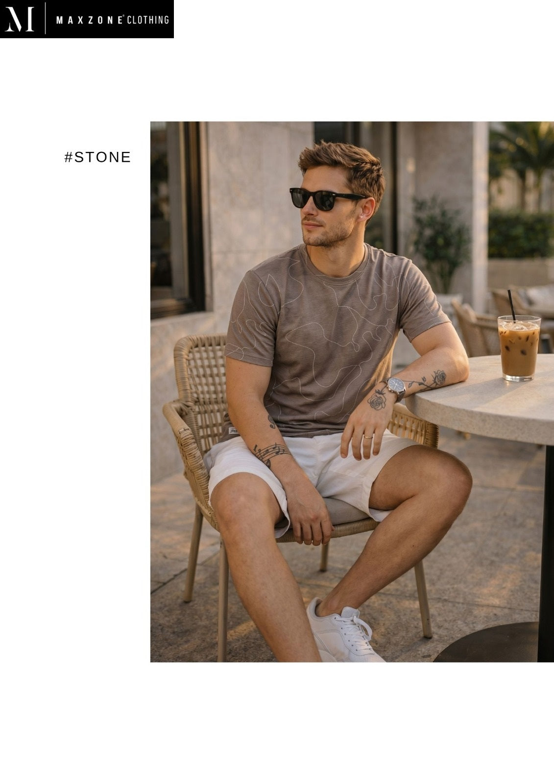 Iho M 35 Dn 2744 Maxzone Clothing Cotton Mens Tshirts Wholesale