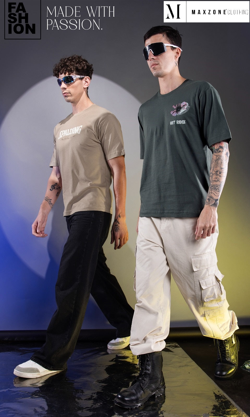 Iho M 46 Dn 2763 Maxzone Clothing Cotton Mens Tshirts Wholesale Price
