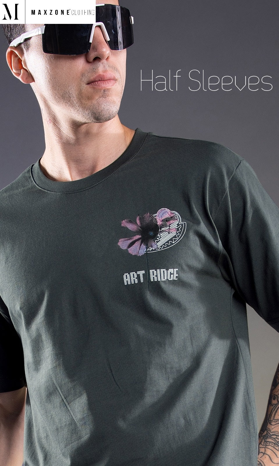 Iho M 46 Dn 2763 Maxzone Clothing Cotton Mens Tshirts Wholesale Price