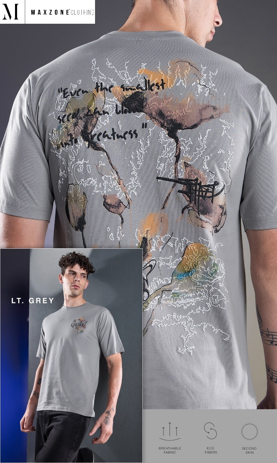 Iho M 46 Dn 2763 Maxzone Clothing Cotton Mens Tshirts Wholesale Price