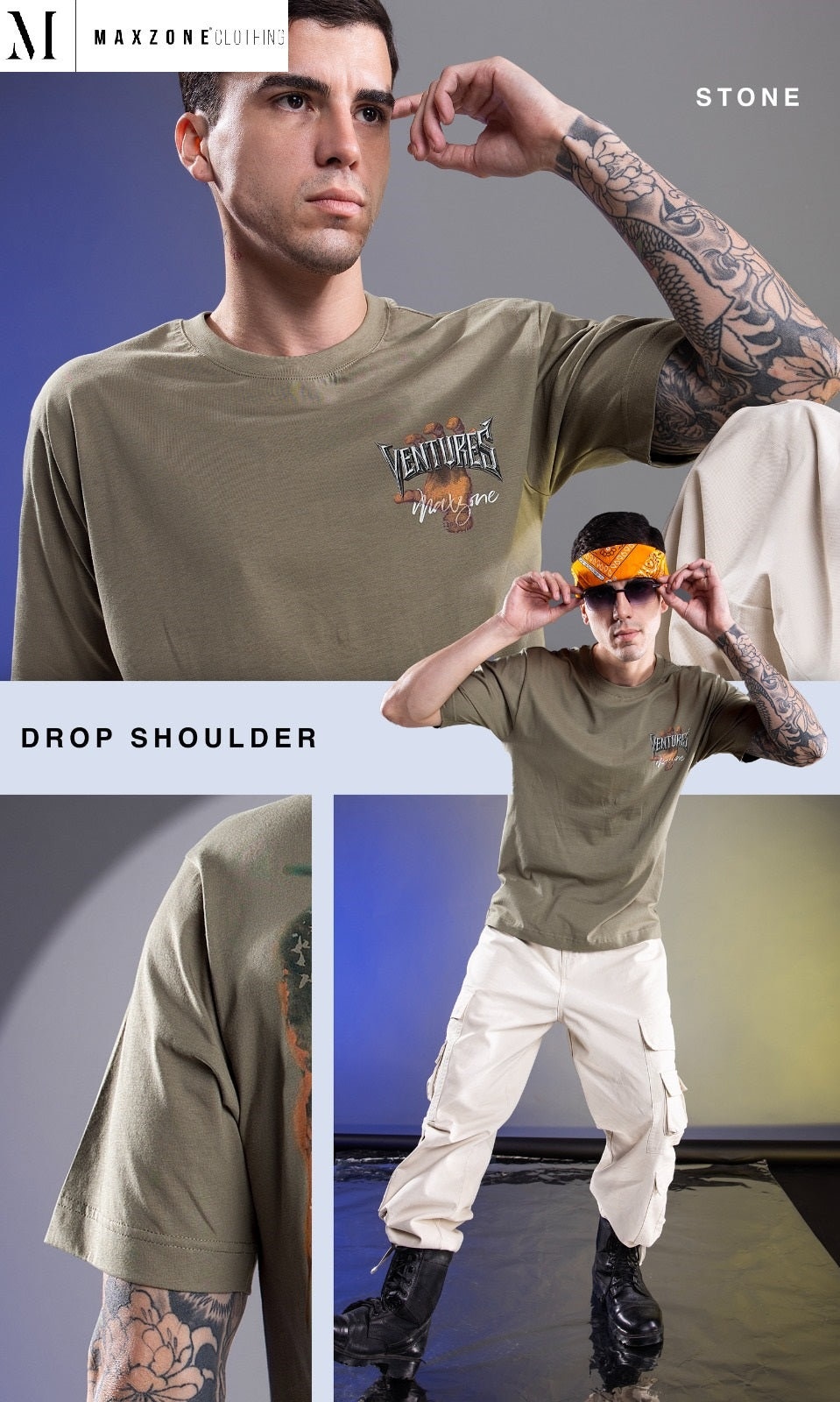 Iho M 46 Dn 2763 Maxzone Clothing Cotton Mens Tshirts Wholesale Price