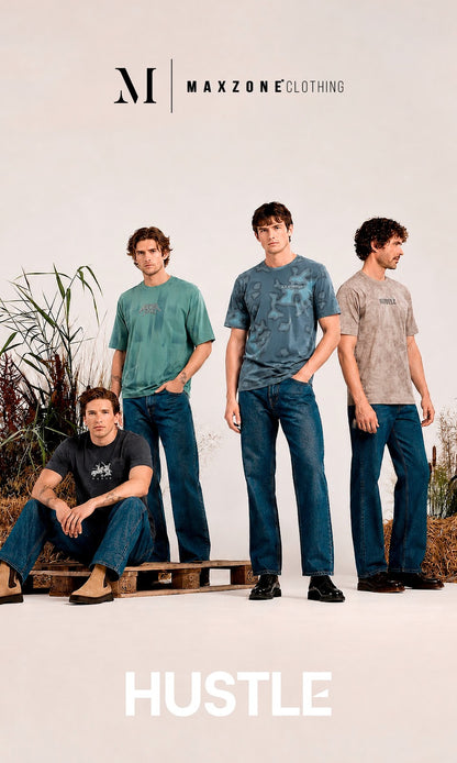 Iho M 47 2764 Maxzone Clothing Cotton Mens Tshirts Manufacturer Ahmedabad
