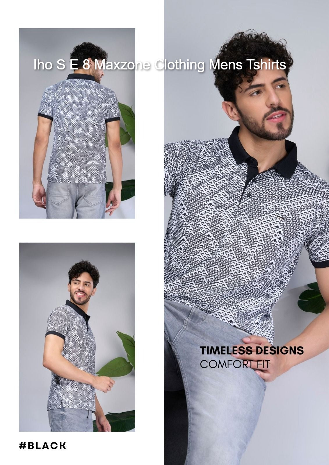 Iho S E 8 Maxzone Clothing Aop Mens Tshirts Exporter