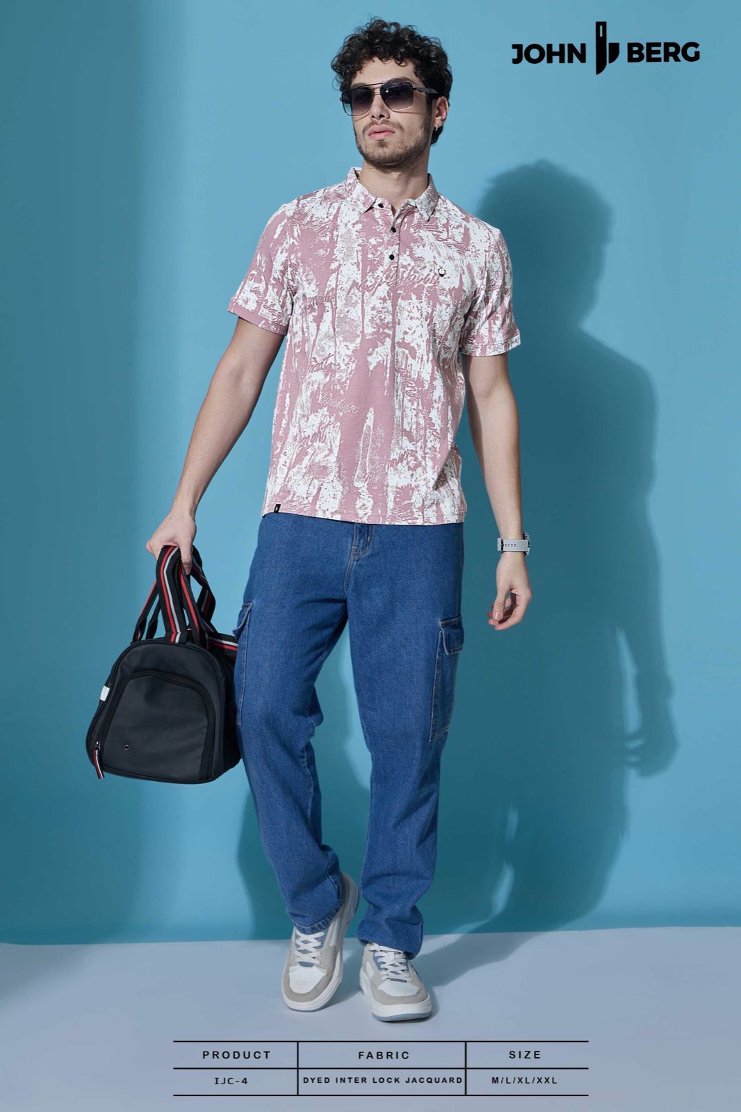 Ijc 4 John Berg Interlock Mens Tshirts Supplier Ahmedabad