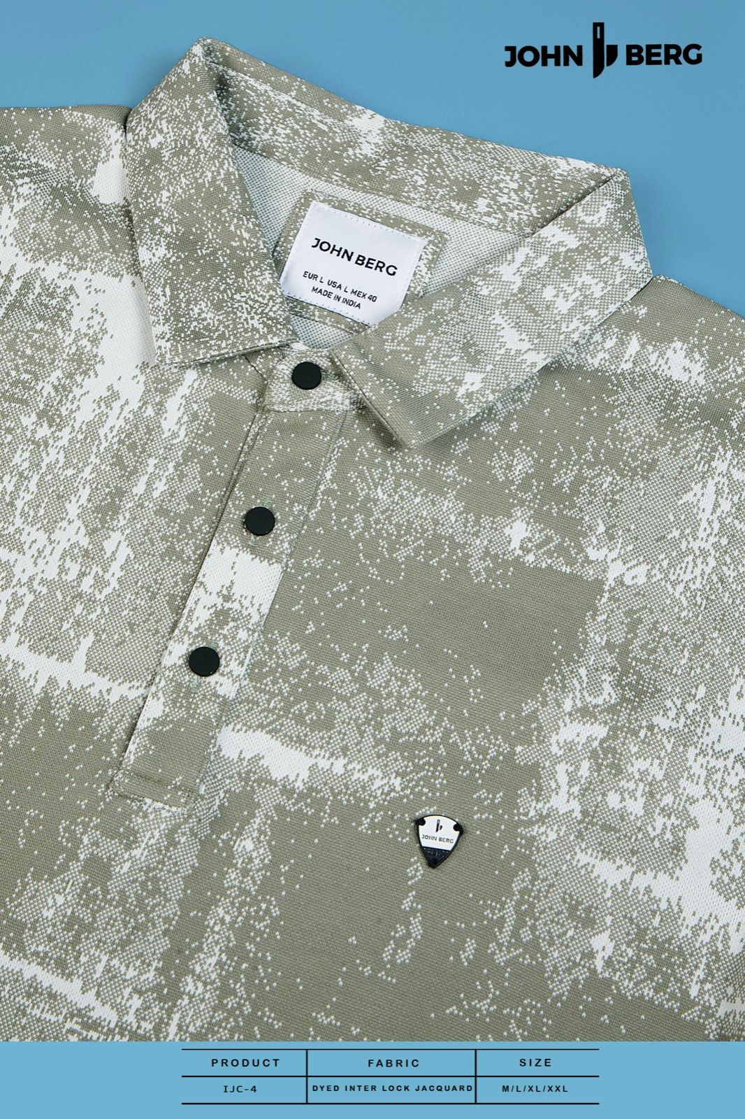 Ijc 4 John Berg Interlock Mens Tshirts Supplier Ahmedabad