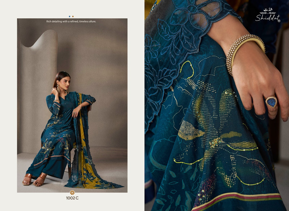 Kaira 3402 Hansa Prints Gaji Silk Pant Style Suits Manufacturer India