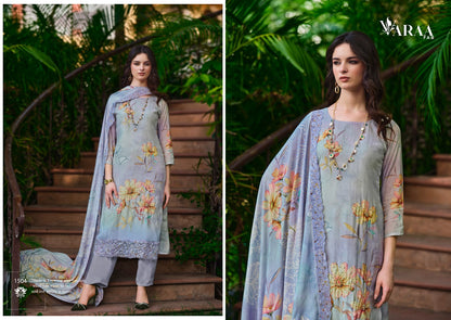 Ikisha Varaa Fab Muslin Pant Style Suits Supplier India
