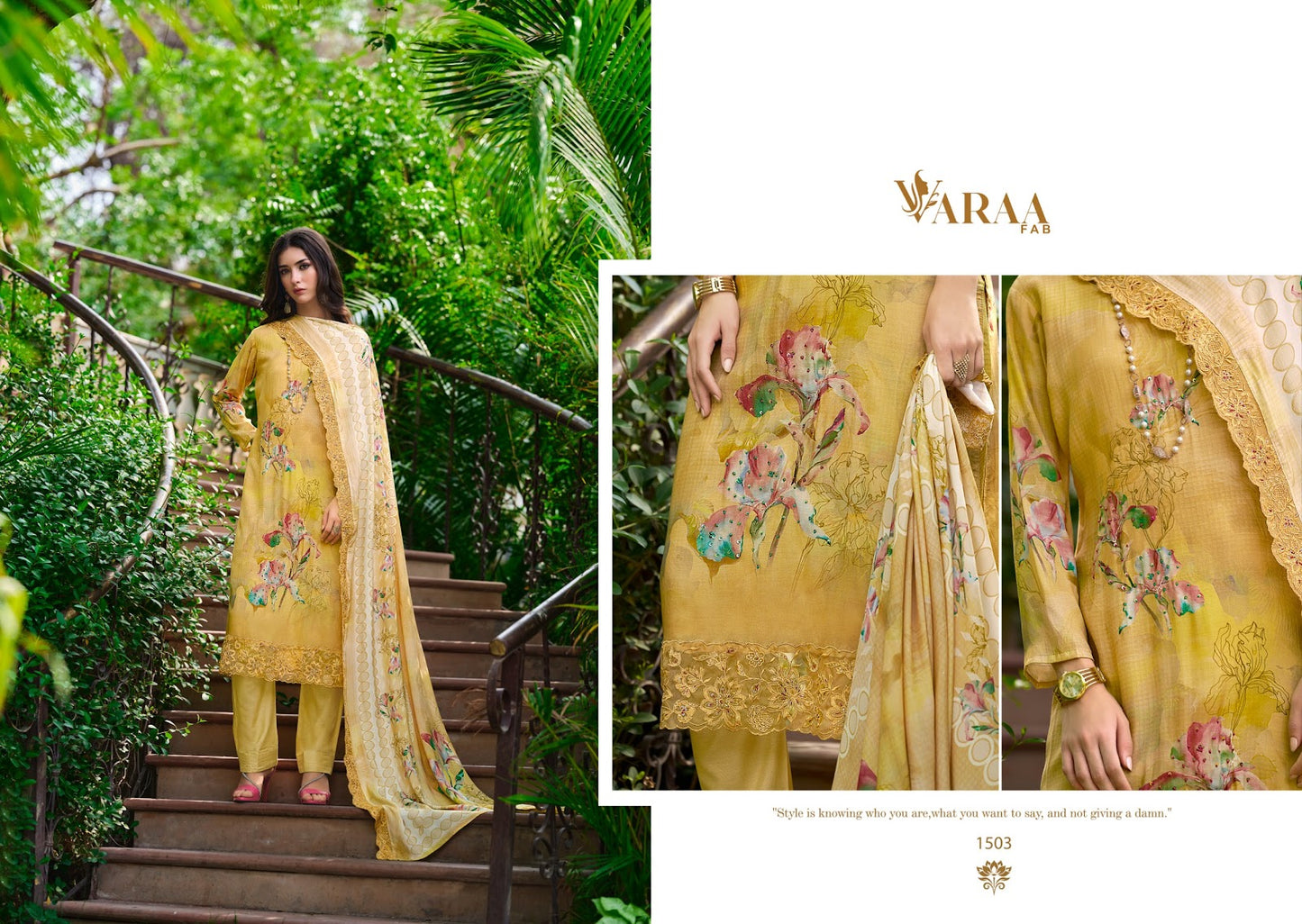 Ikisha Varaa Fab Muslin Pant Style Suits Supplier India
