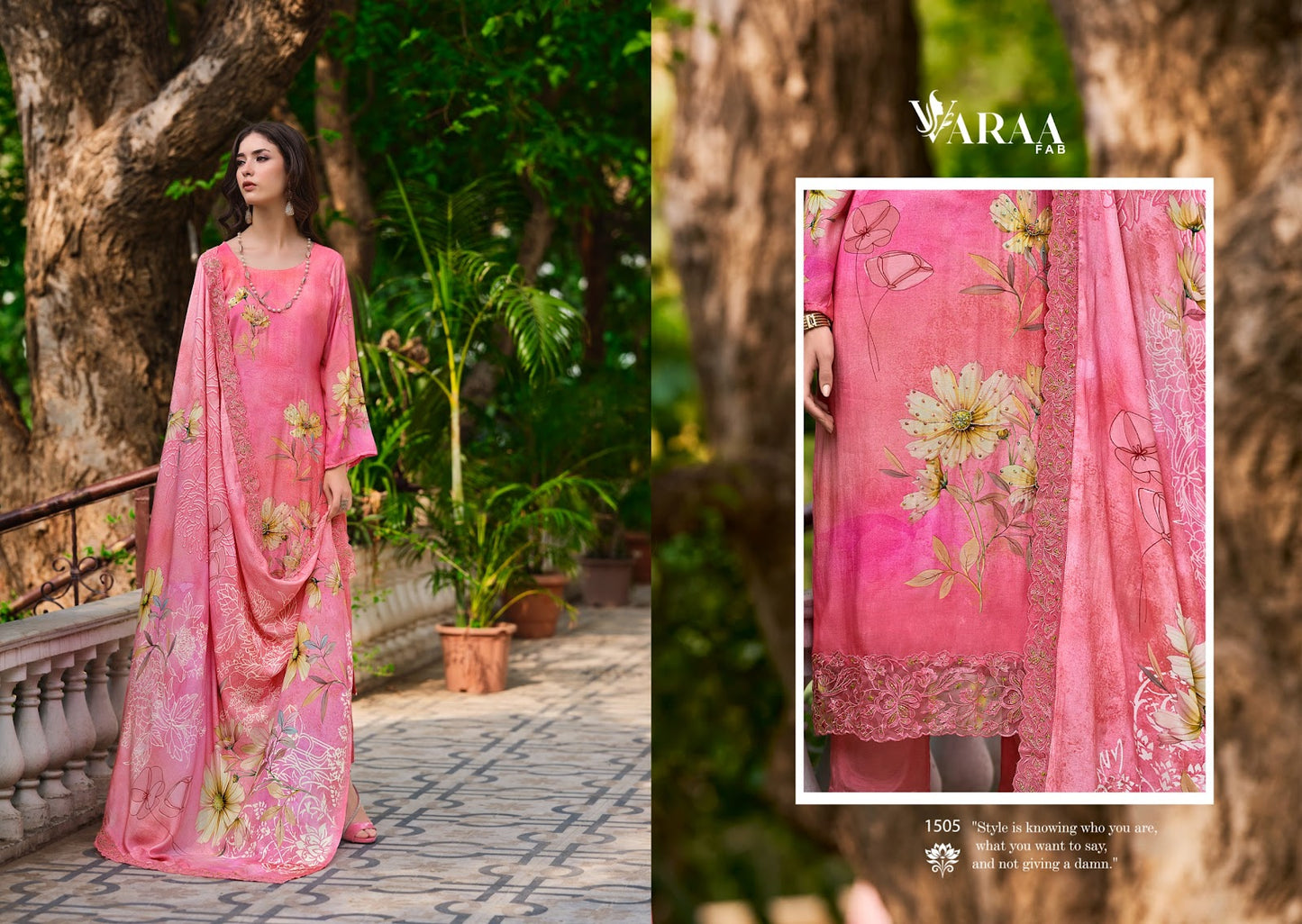Ikisha Varaa Fab Muslin Pant Style Suits Supplier India