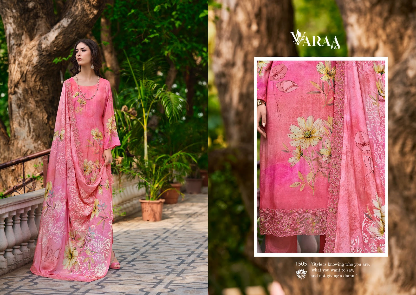 Ikisha Varaa Fab Muslin Pant Style Suits Supplier India
