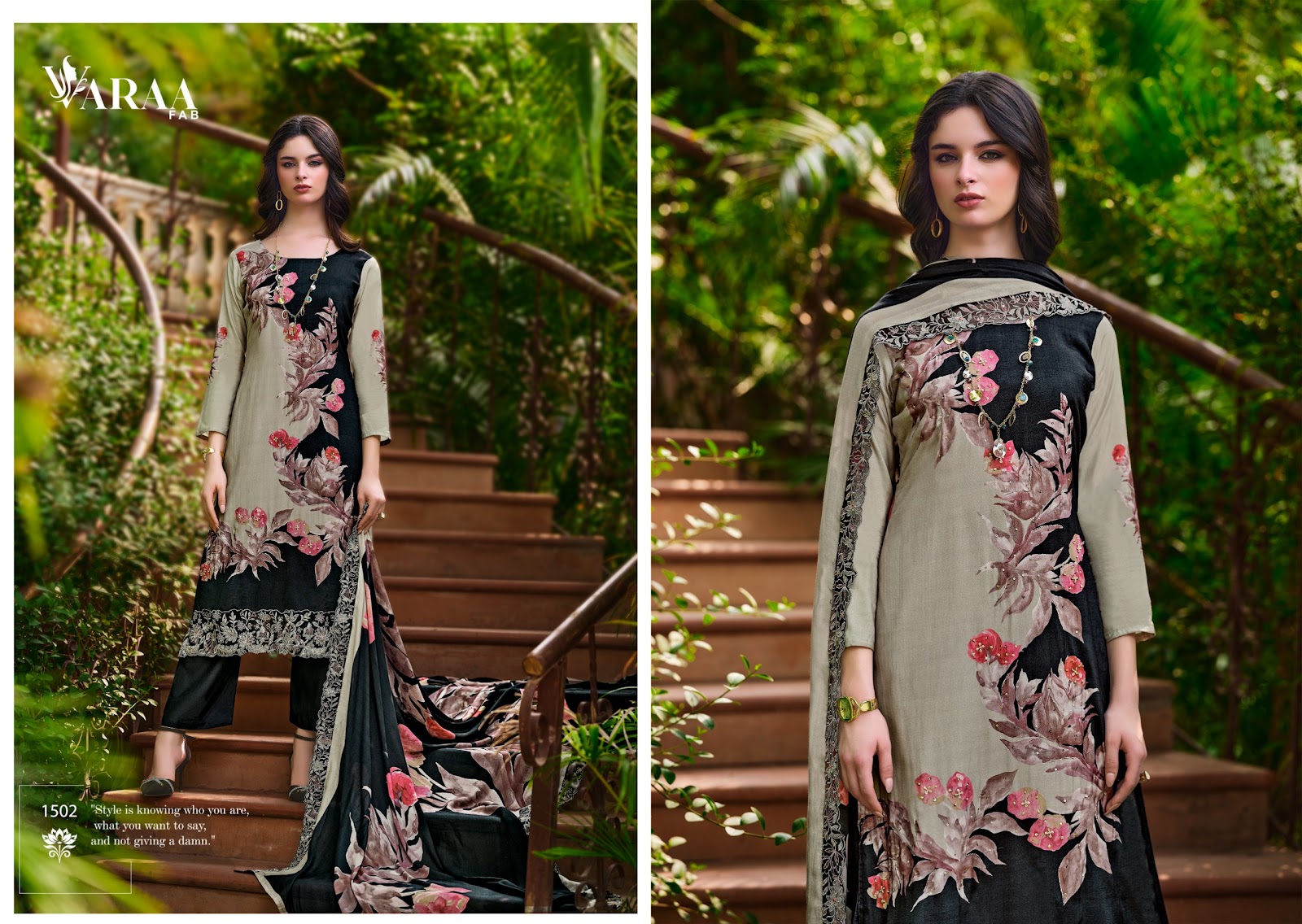 Ikisha Varaa Fab Muslin Pant Style Suits Supplier India