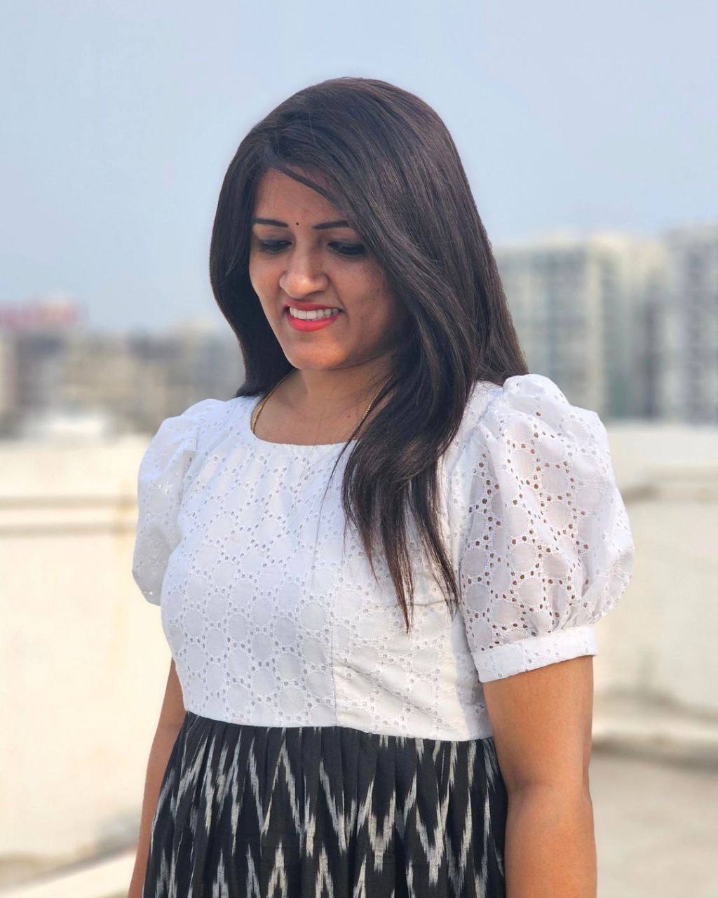 Ikkat 1175-1176 Pavitra Sharma Muslin One Piece Exporter Ahmedabad