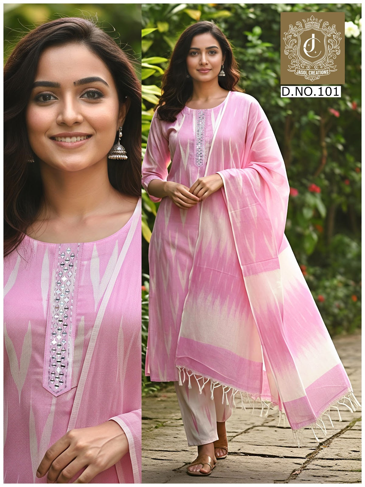 Ikkat Cotton Vol 1 Kcf Readymade Pant Style Suits Wholesaler