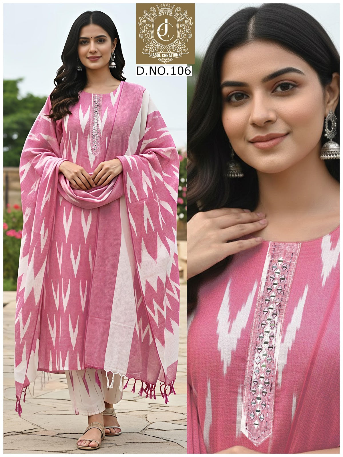 Ikkat Cotton Vol 1 Kcf Readymade Pant Style Suits Wholesaler