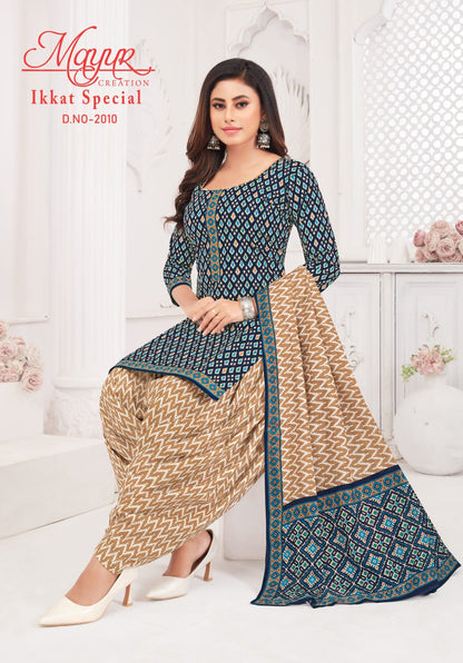 Ikkat Special Vol 20 Mayur Creation Cotton Dress Material Supplier