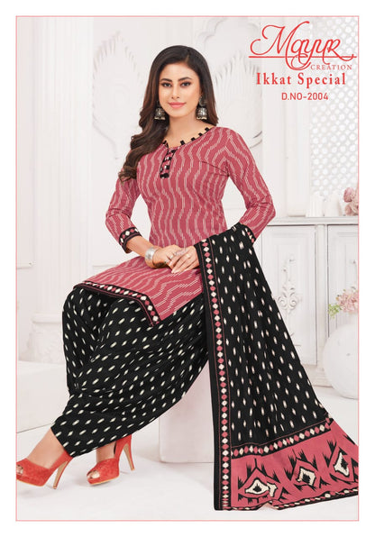 Ikkat Special Vol 20 Mayur Creation Cotton Dress Material Supplier
