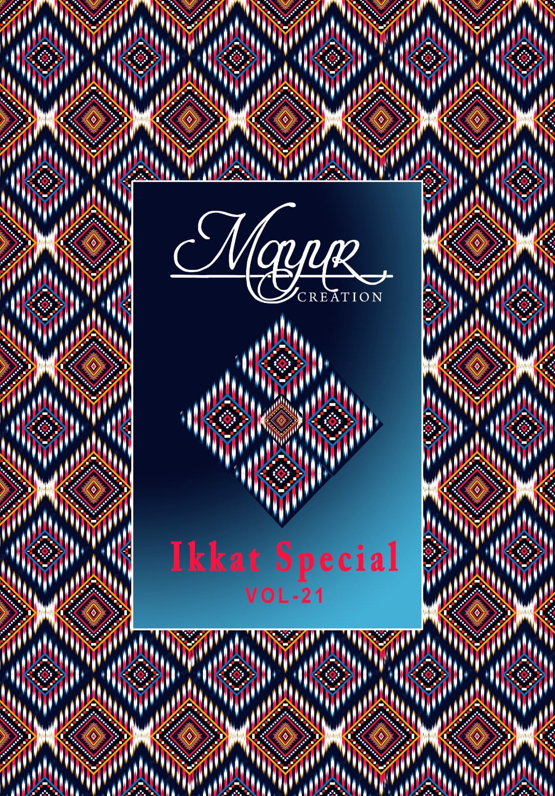Ikkat Special Vol 21 Mayur Creation Cotton Dress Material Manufacturer Ahmedabad