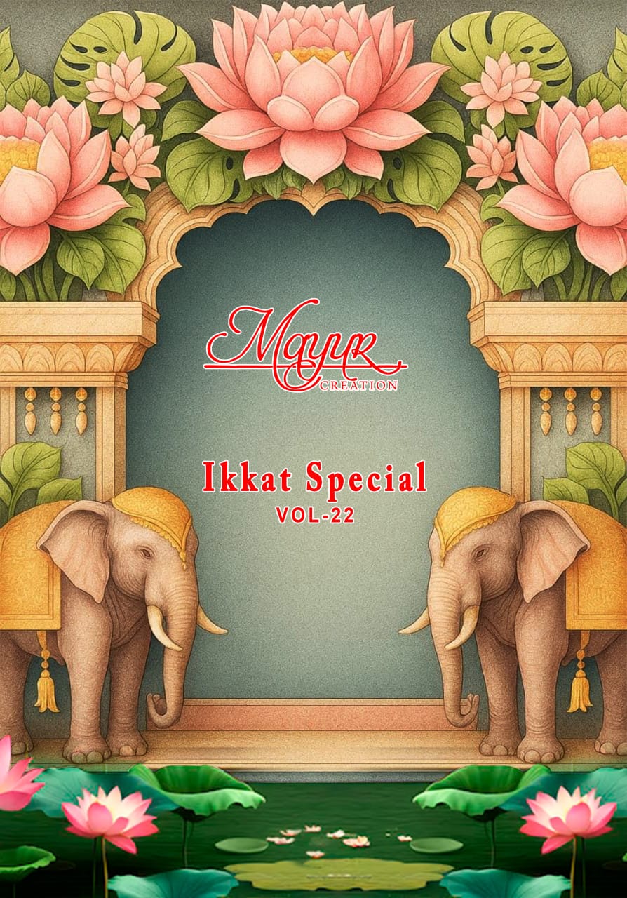 Ikkat Special Vol 22 Mayur Creation Cotton Dress Material Wholesale