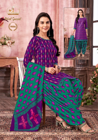 Ikkat Special Vol 9 Miss World Choice Cotton Dress Material Supplier