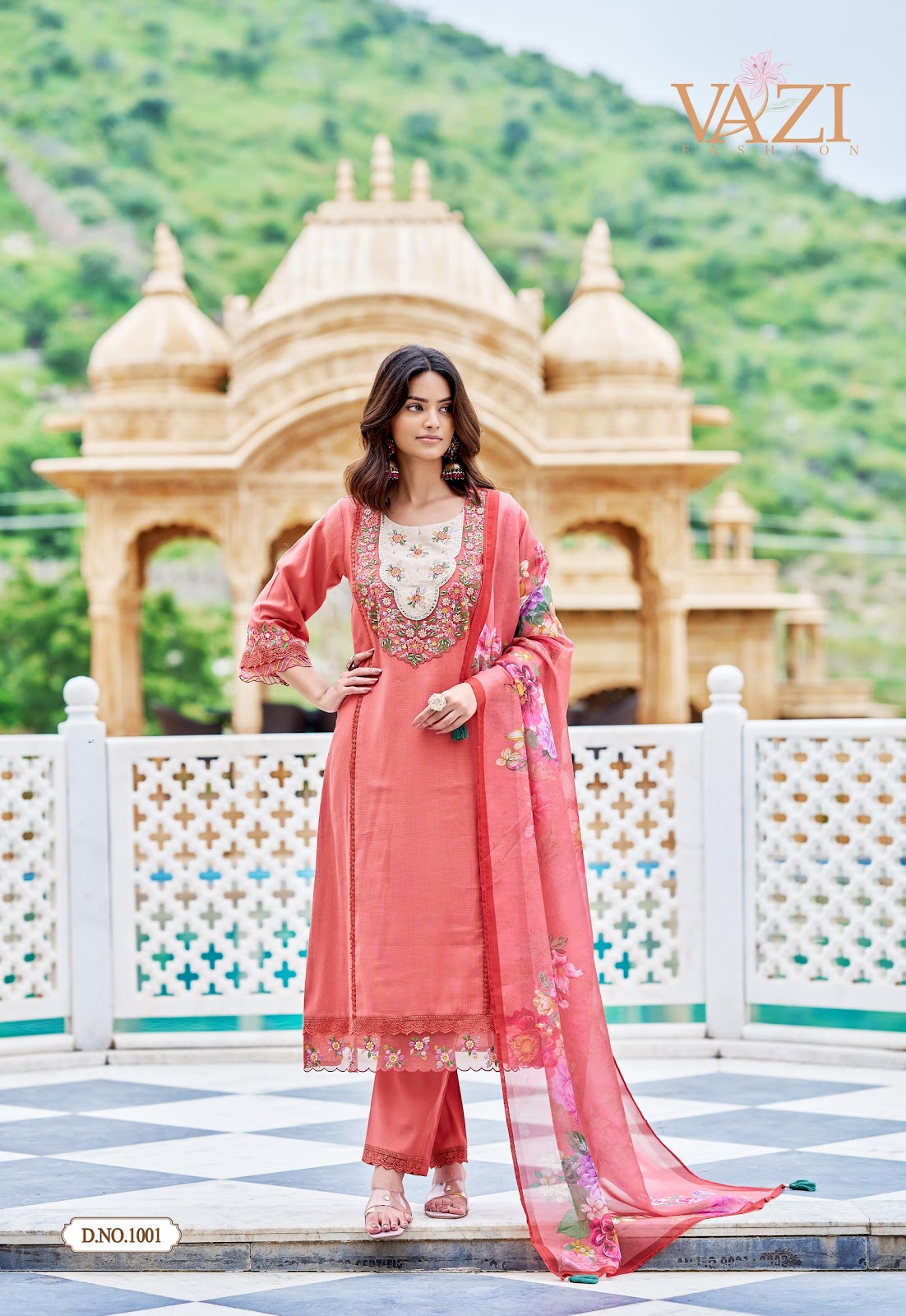 Iknoor Vazi Fashion Viscose Readymade Pant Style Suits Wholesaler Gujarat