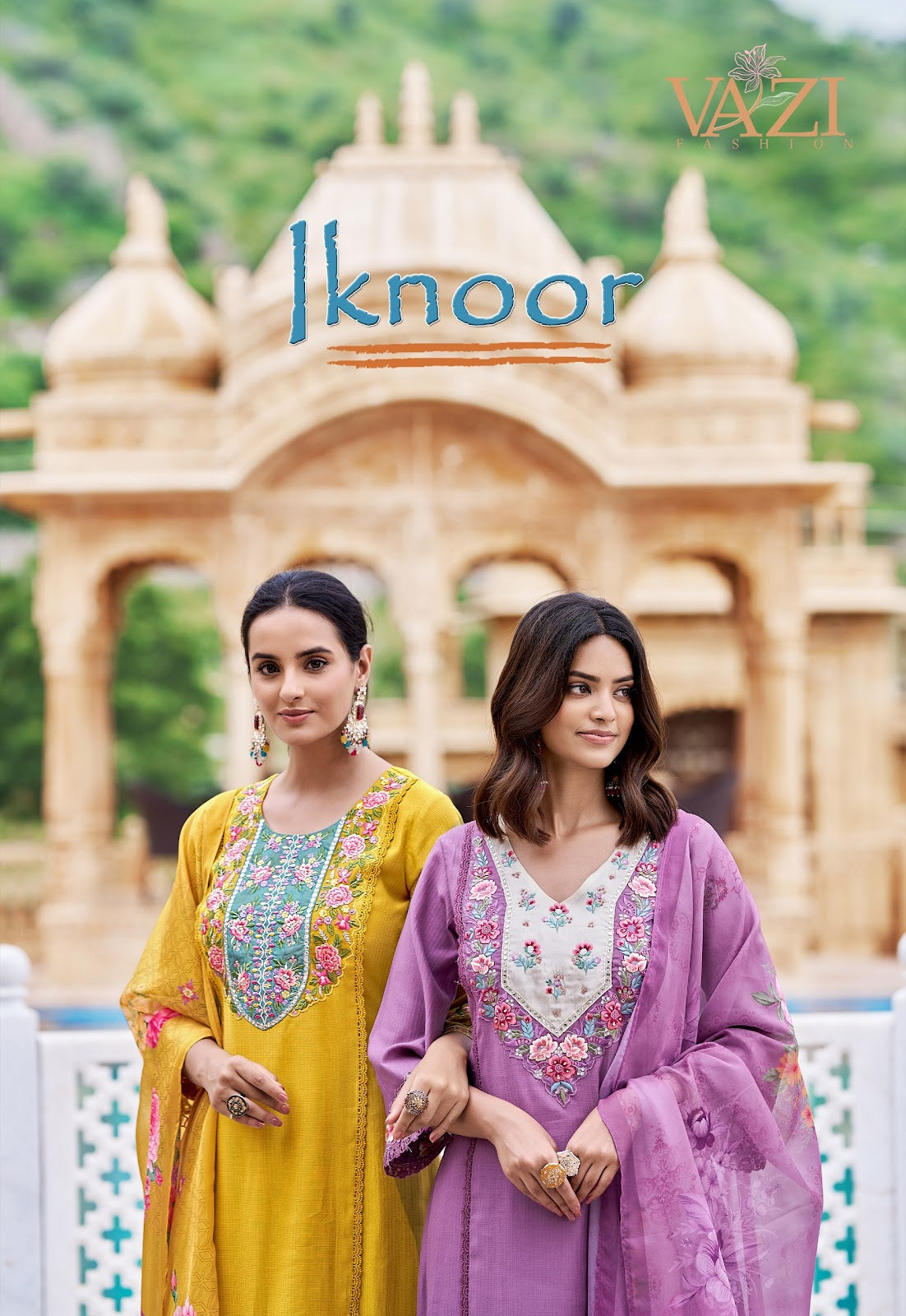 Iknoor Vazi Fashion Viscose Readymade Pant Style Suits Wholesaler Gujarat