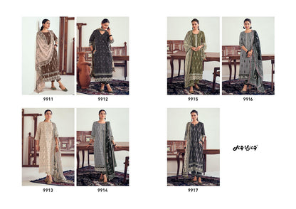 Iksha Jay Vijay Cotton Pant Style Suits Supplier