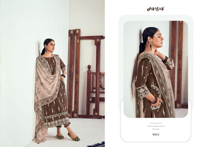 Iksha Jay Vijay Cotton Pant Style Suits Supplier
