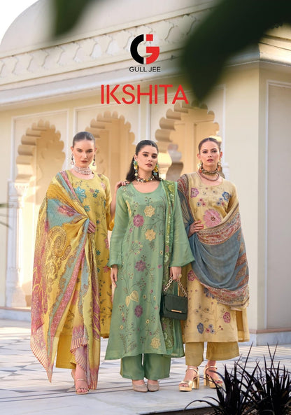 Ikshita Gull Jee Pure Viscose Pakistani Salwar Suits Wholesaler India