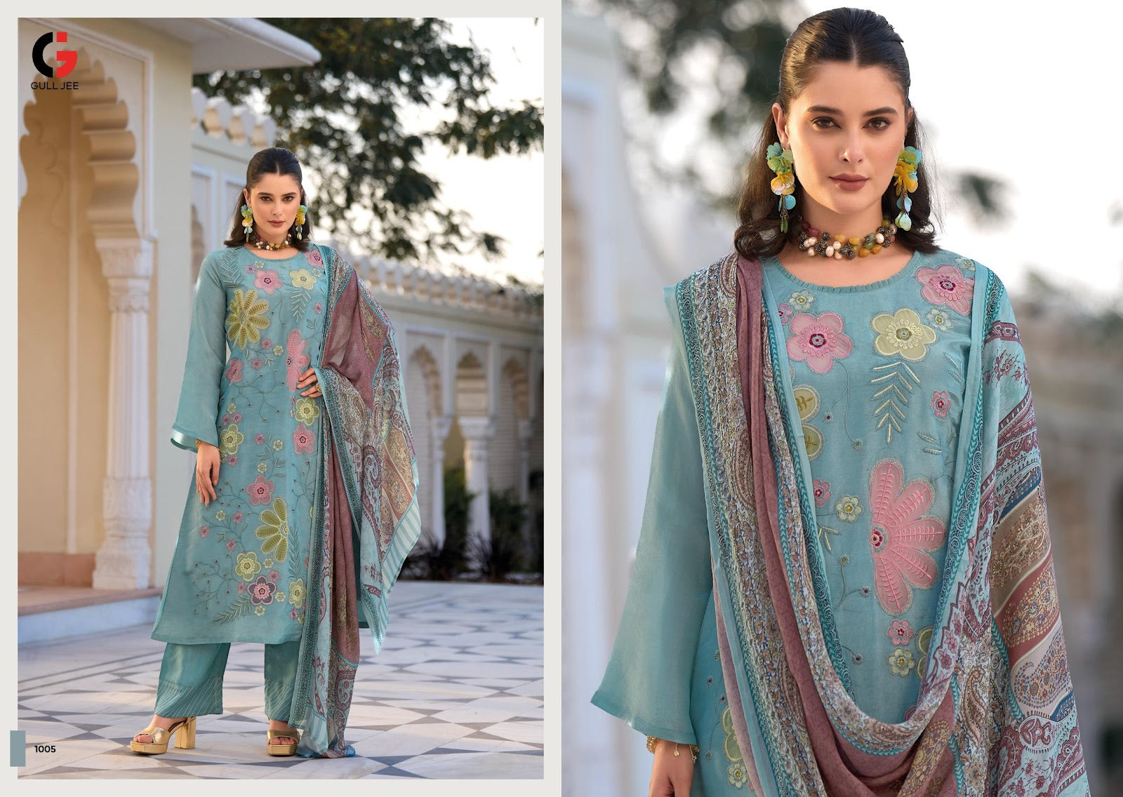 Ikshita Gull Jee Pure Viscose Pakistani Salwar Suits Wholesaler India