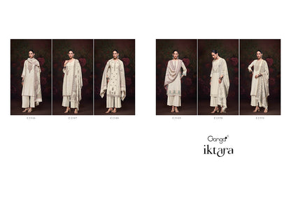 Iktara Ganga Pashmina Suits Supplier Gujarat