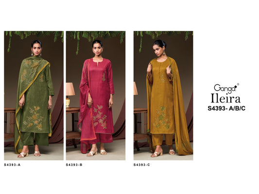 Ileira 4393 Ganga Mul Salwar Suits Manufacturer Gujarat