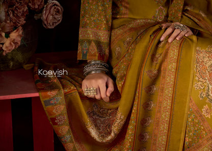 Ilham Kaavish Viscose Pashmina Suits Exporter India