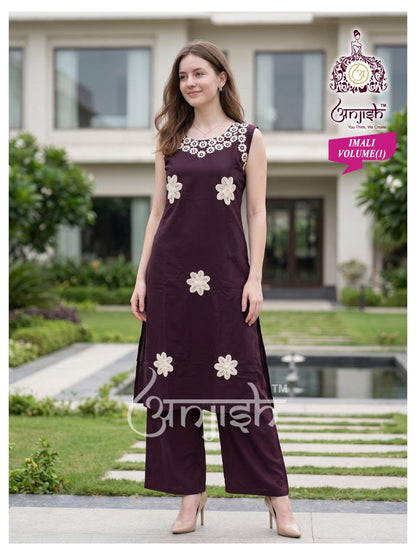 Imali Vol 1 Anjish Dhabu Cotton Co Ord Set Exporter India