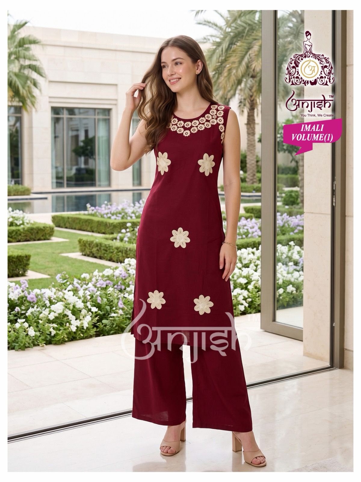 Imali Vol 1 Anjish Dhabu Cotton Co Ord Set Exporter India