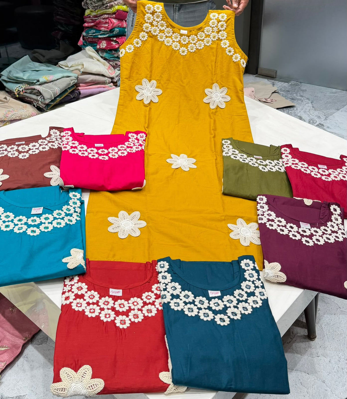 Imali Vol 1 Anjish Dhabu Cotton Co Ord Set Exporter India
