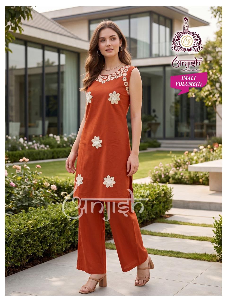 Imali Vol 1 Anjish Dhabu Cotton Co Ord Set Exporter India