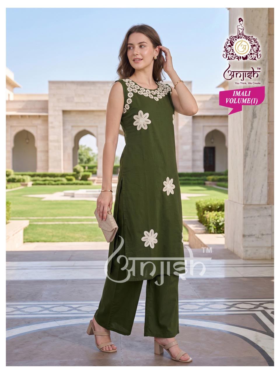 Imali Vol 1 Anjish Dhabu Cotton Co Ord Set Exporter India