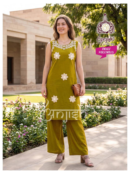 Imali Vol 1 Anjish Dhabu Cotton Co Ord Set Exporter India
