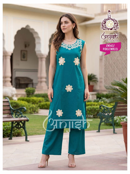 Imali Vol 1 Anjish Dhabu Cotton Co Ord Set Exporter India