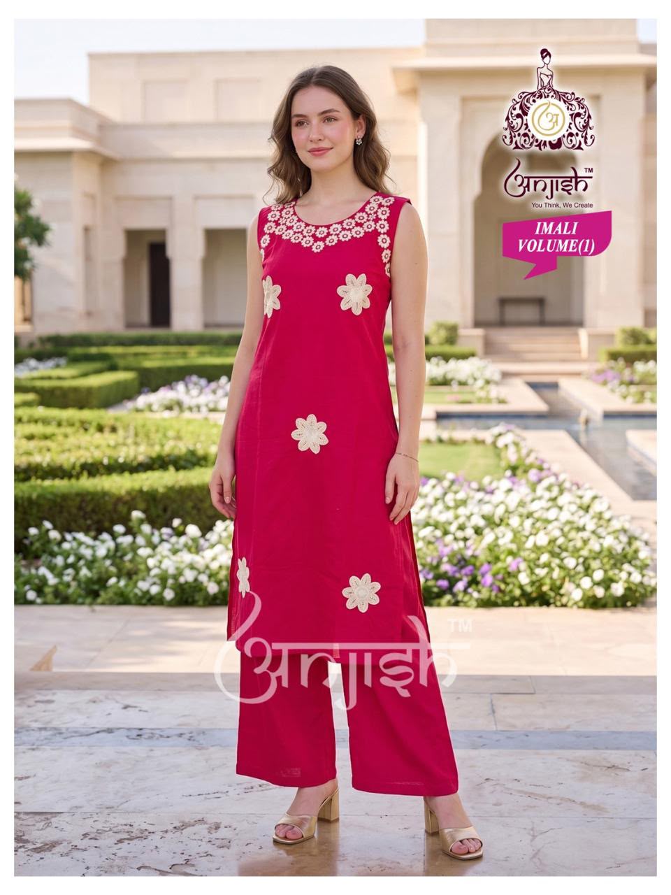 Imali Vol 1 Anjish Dhabu Cotton Co Ord Set Exporter India
