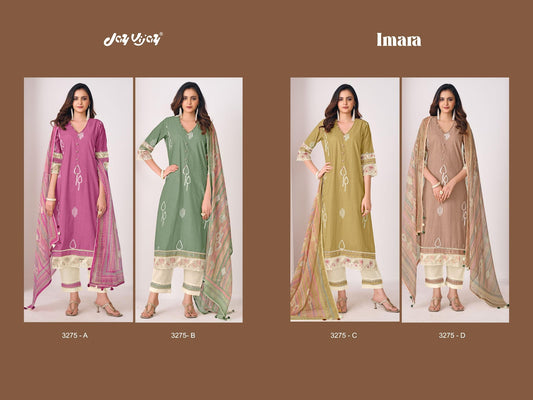 Imara 3275 Jay Vijay Pure Cotton Pant Style Suits Supplier