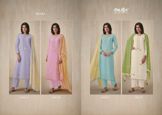 Imara Omtex Cotton Pant Style Suits Wholesaler Gujarat