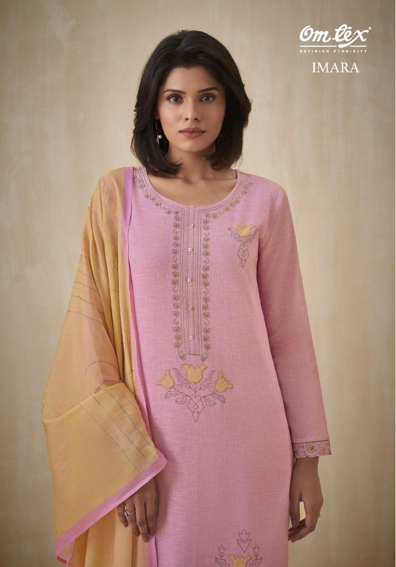 Imara Omtex Cotton Pant Style Suits Wholesaler Gujarat