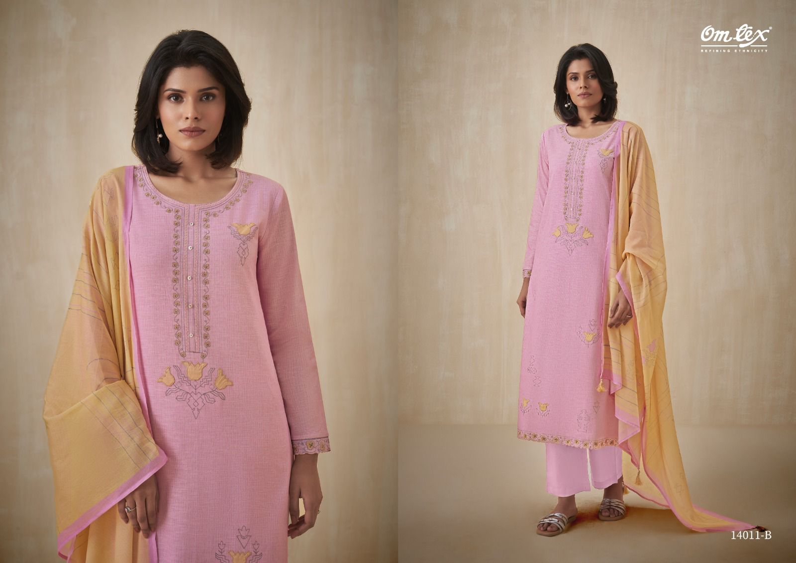 Imara Omtex Cotton Pant Style Suits Wholesaler Gujarat