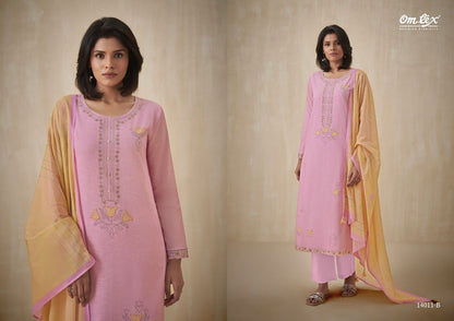 Imara Omtex Cotton Pant Style Suits Wholesaler Gujarat